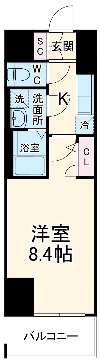 エスリード大曽根プレシャスの間取り