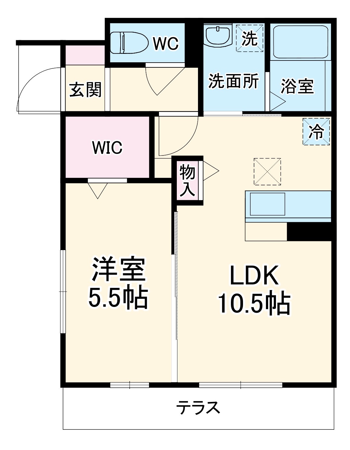 スプリングヒルズの間取り