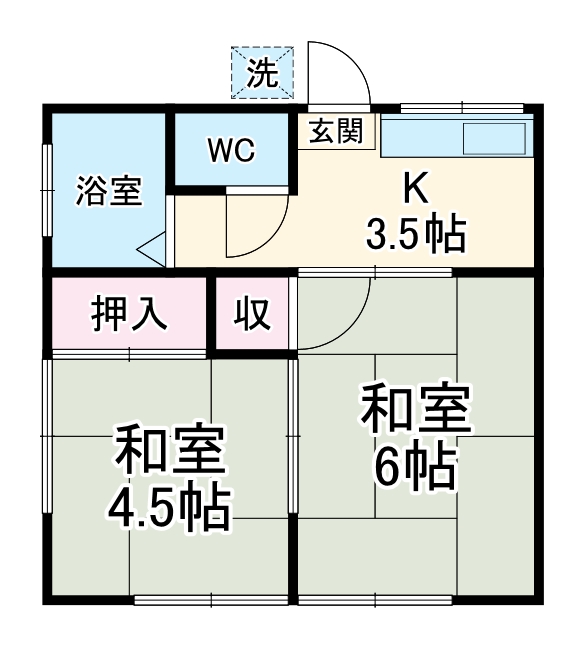 太田ハイツの間取り