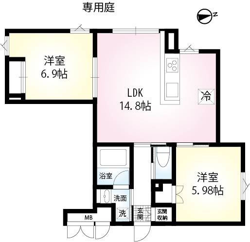MG PLAZAの間取り