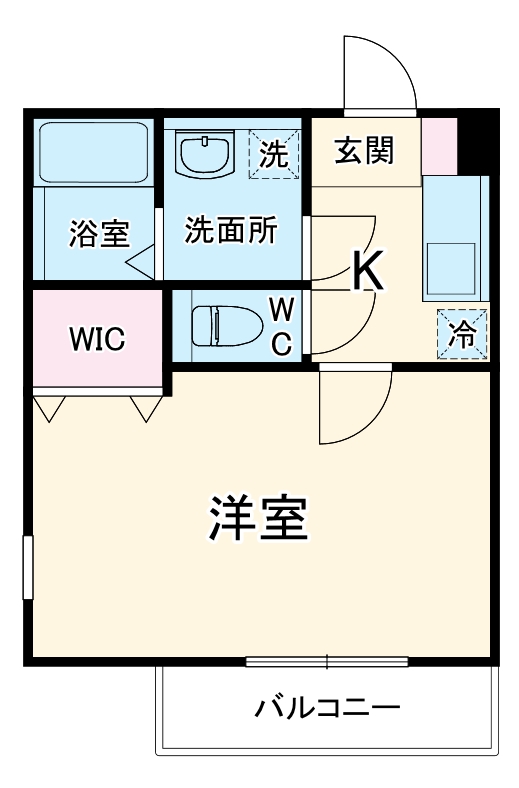 ル・シエル豊春の間取り