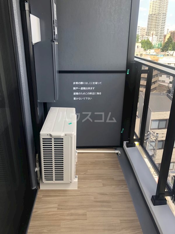 12/23 バルコニー