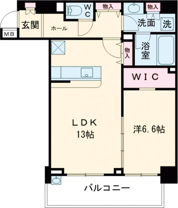 HIGASHIKOMATSUGAWA PARK RESIDEの間取り
