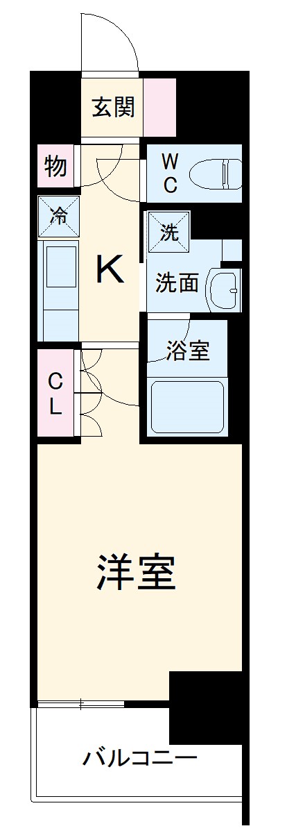OKBアヴェニール菊井町の間取り