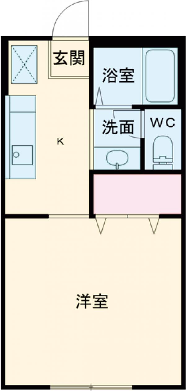 ヂュウファンズ戸頭 C棟の間取り