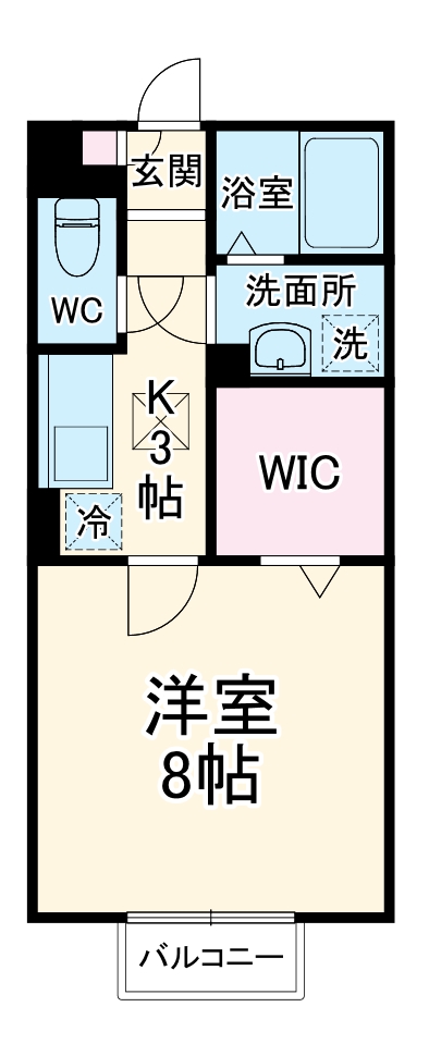 リトルアイランドの間取り
