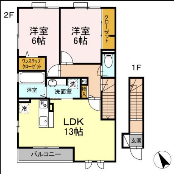 GRAND SOLEIL Dの間取り