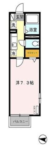 ソレイユの間取り