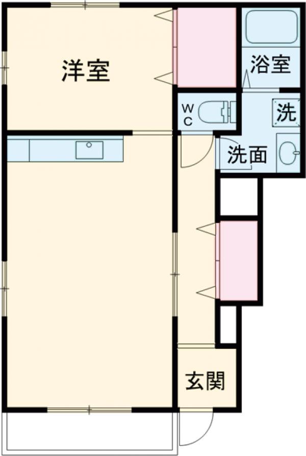フォレストハウスBの間取り