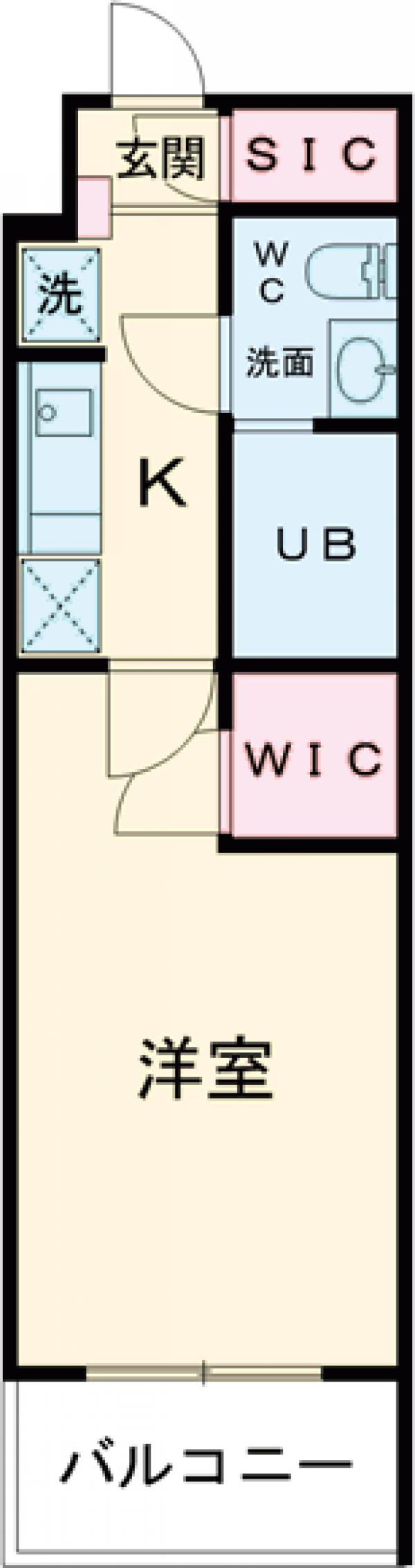 Alivis東瑞江の間取り