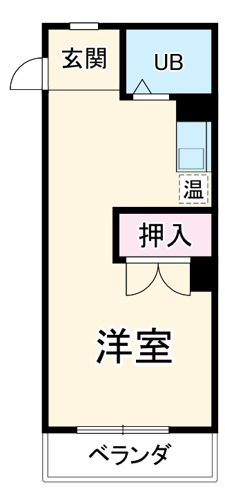 コーポヤマダの間取り