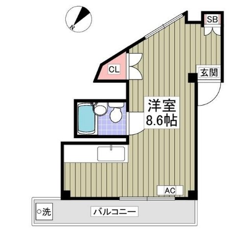 サンハイム 中野の間取り