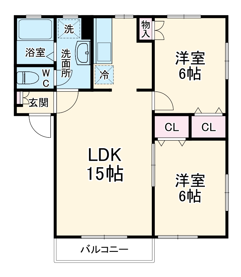 メゾンSE2の間取り