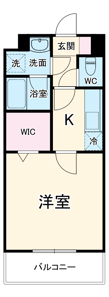 プリーマSの間取り