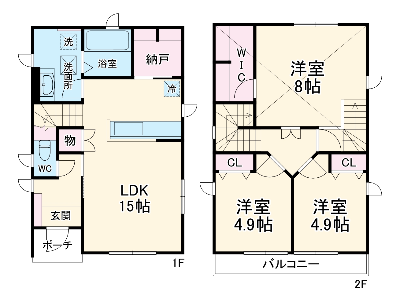 ヴィーブル上島の間取り