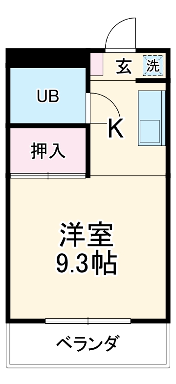 ファンタジア日の出の間取り