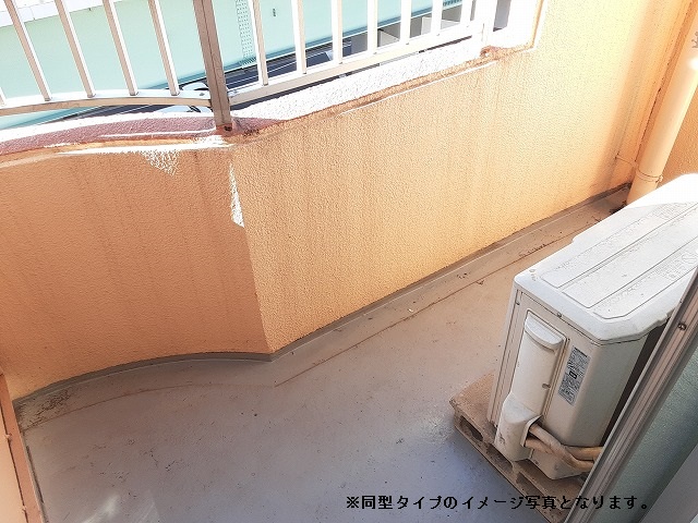 12/24 バルコニー