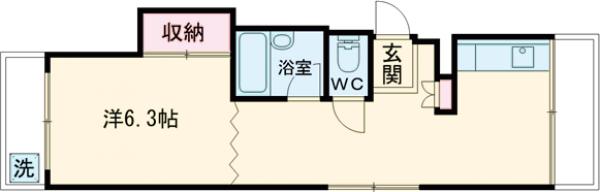 メゾン・エーグレットの間取り