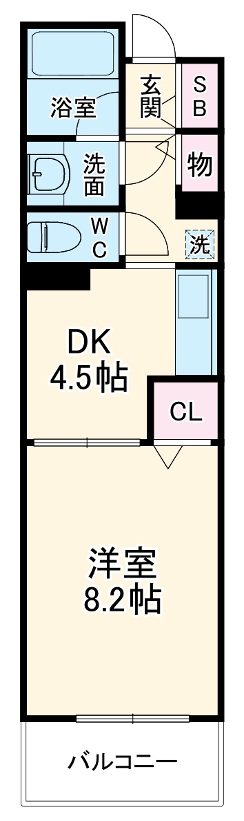 センターステージの間取り