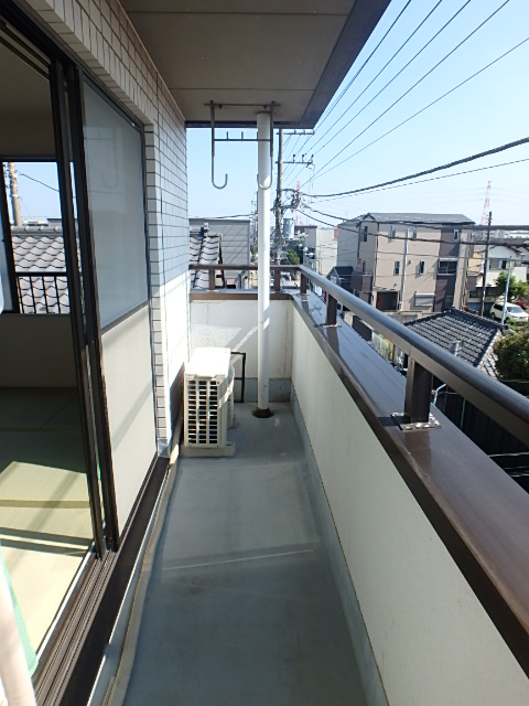 12/27 バルコニー