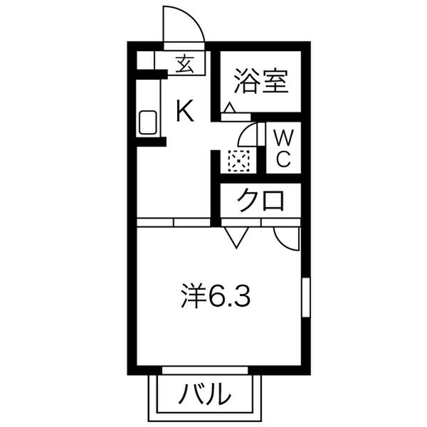 ジュネスルミエールの間取り