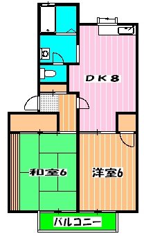 ミカドハウスの間取り