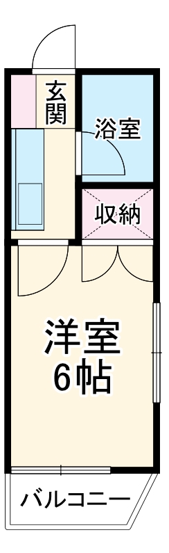 メイプルハウス若柳の間取り