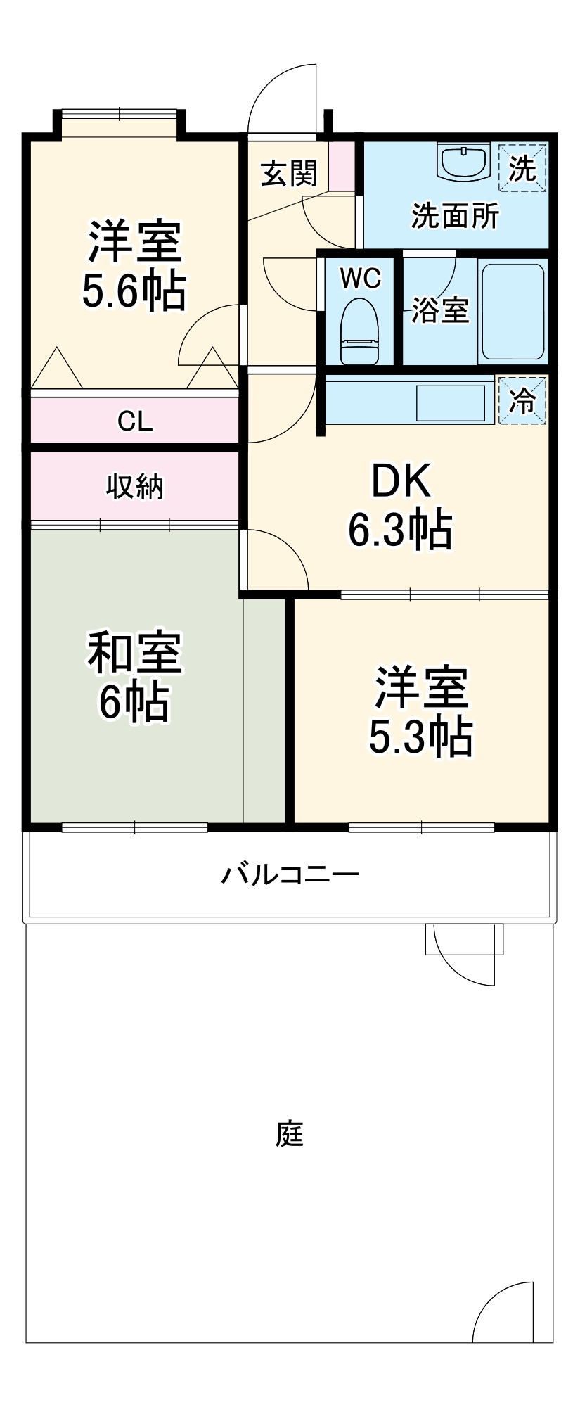 ル・プランシェの間取り