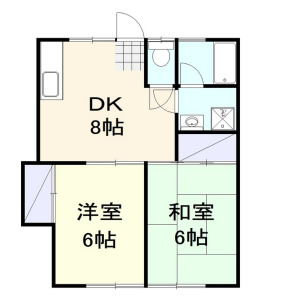スカイハイツの間取り