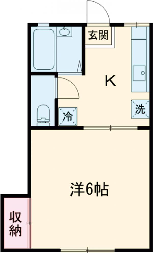 グリーンハイツの間取り