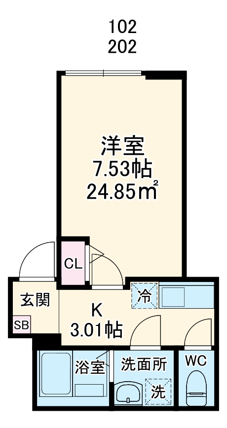 GRADUS検見川(1丁目)の間取り
