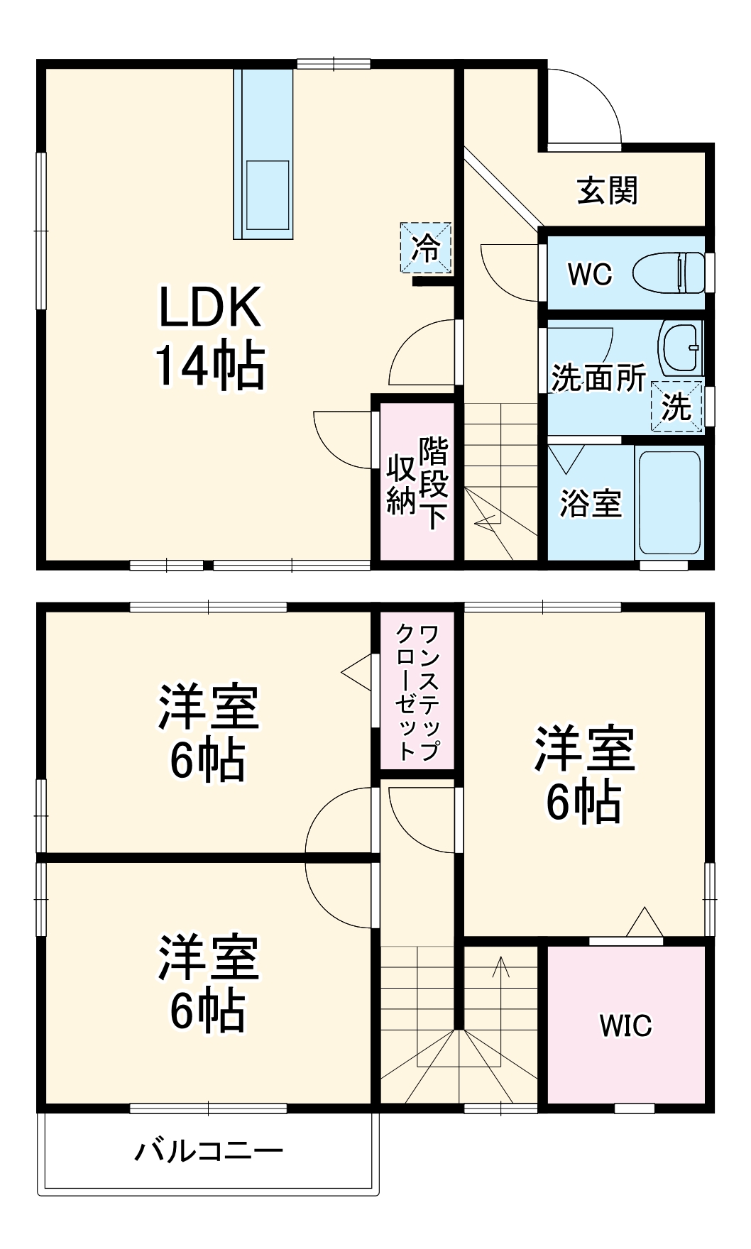 グラン・ブリエの間取り