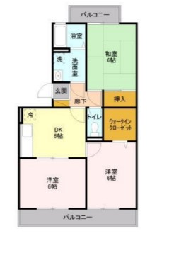 ランドウィン 五番館の間取り