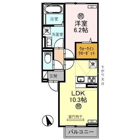 CHARMYの間取り