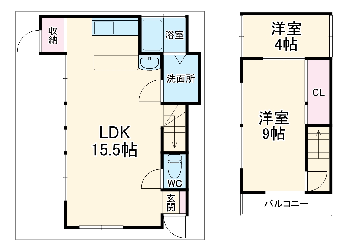 土間のある暮らしデザイナーズ戸建ての間取り