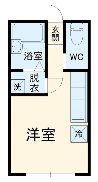 TSミキハイツⅡの間取り