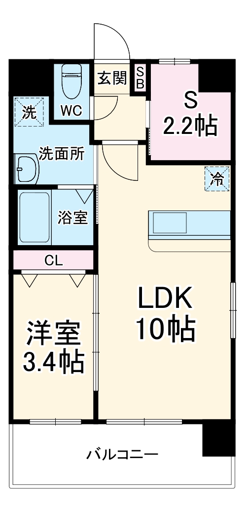 268AVENUE美しが丘の間取り