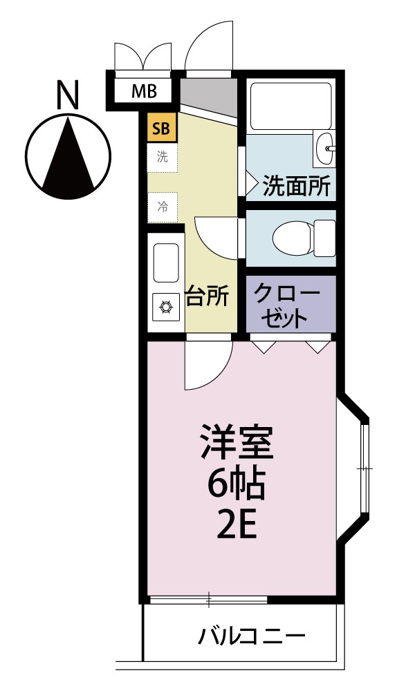 プランタン柏の間取り