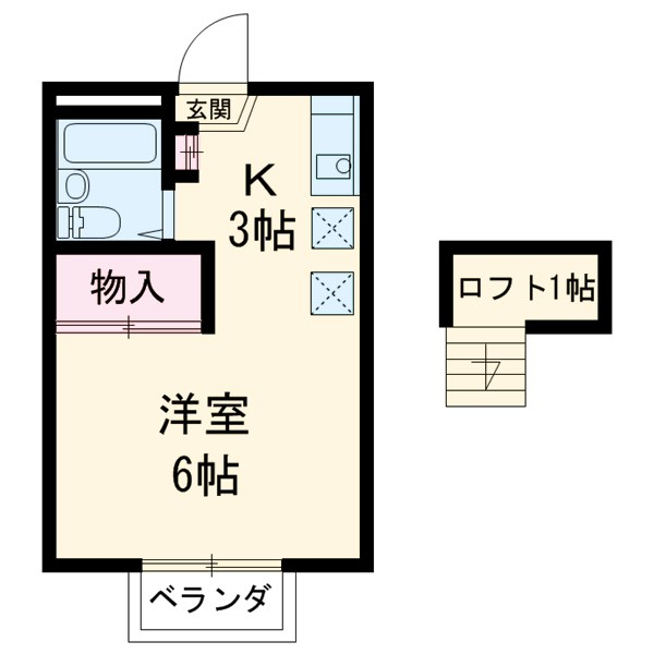 Maハイツの間取り