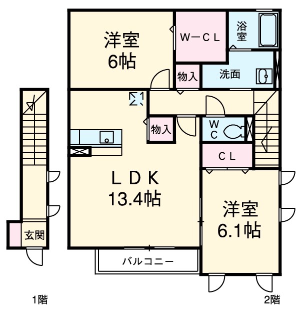 グレイスヒルの間取り