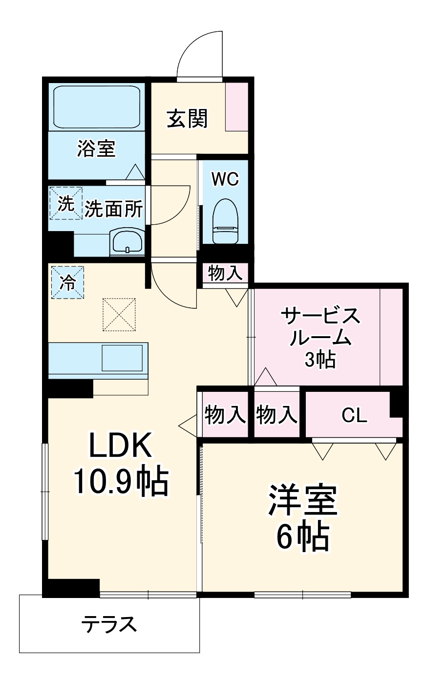 ローレルハイムの間取り