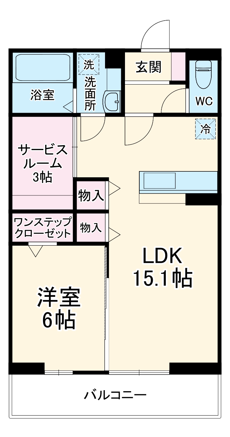 ローレルハイムの間取り