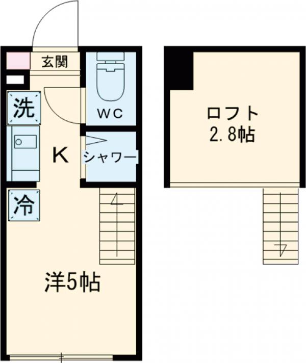 Earthling Regidenceの間取り