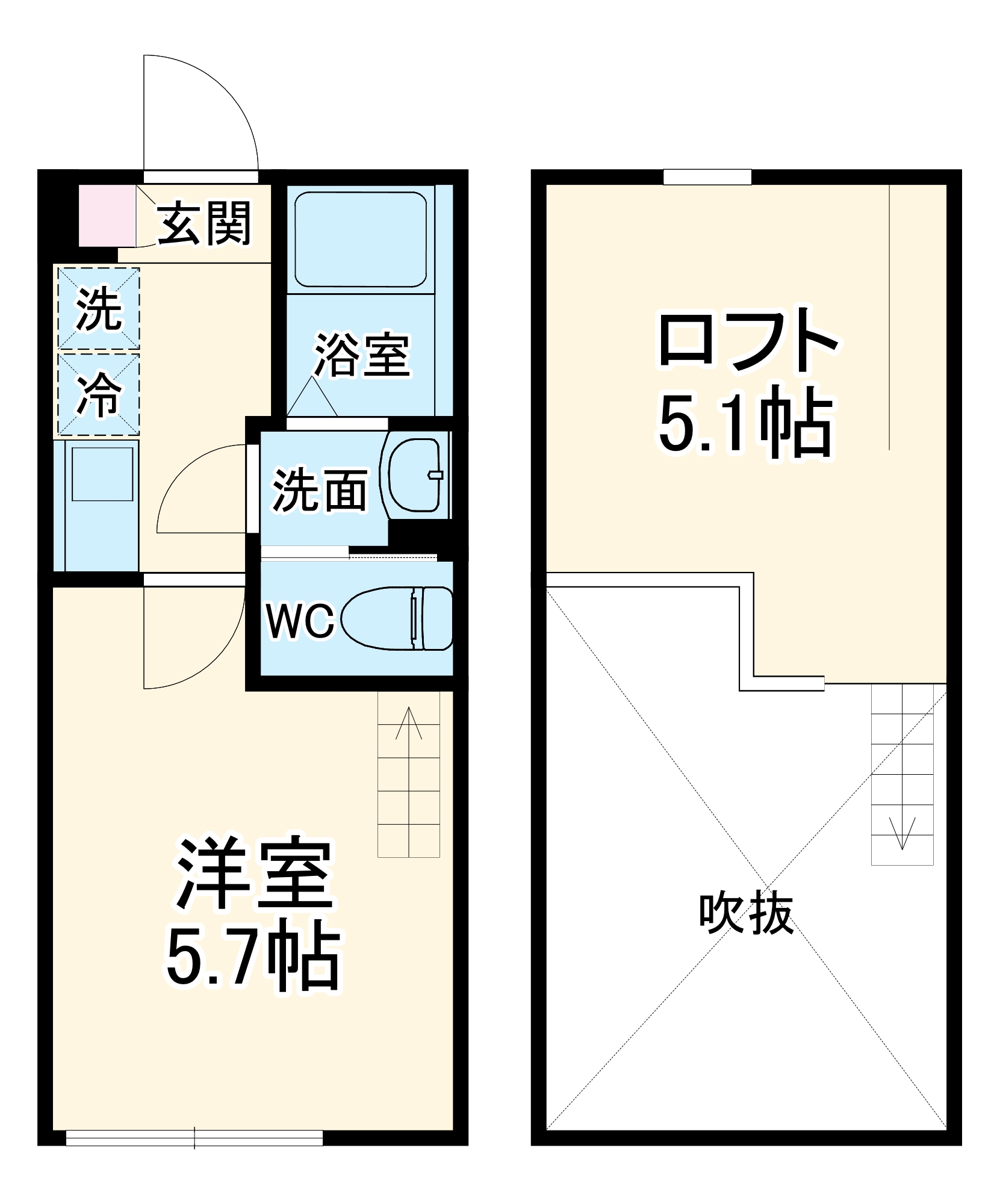ウェルネスコート久地の間取り