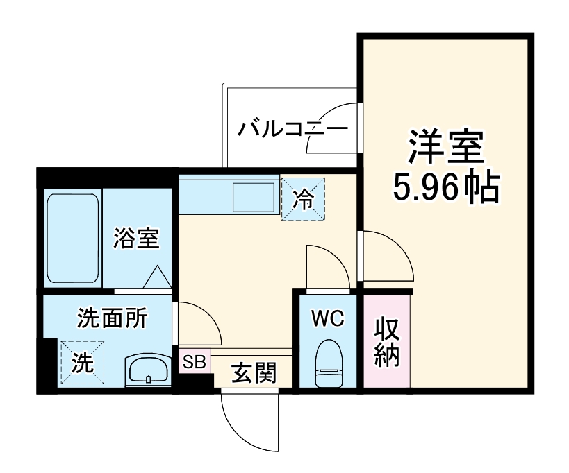 カインドネス中央林間の間取り
