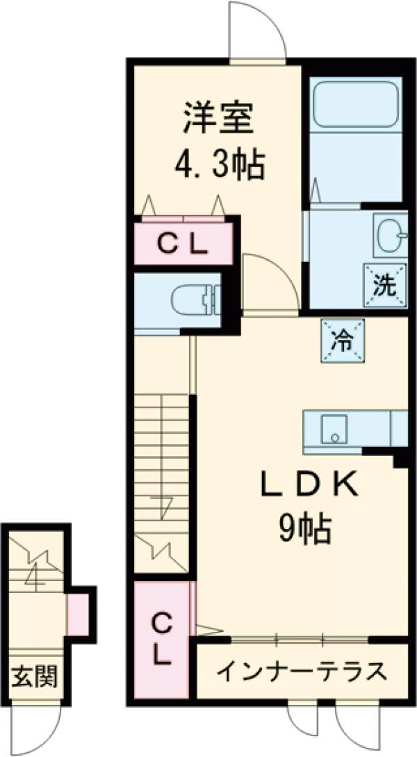 Grandeur東綾瀬の間取り