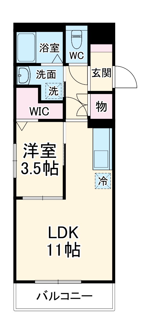 フォレスティーの間取り