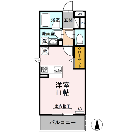 シェソワ Uの間取り
