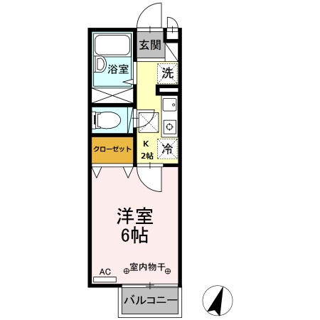 ジュネス陽光台 Ⅱの間取り