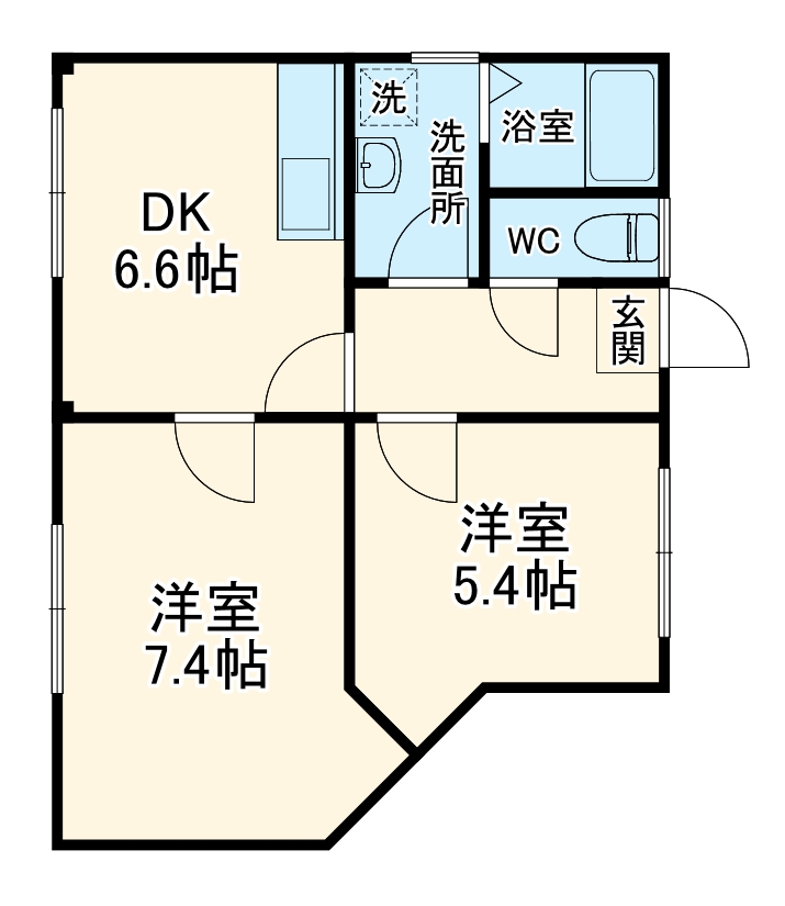 ガーデンハイツの間取り